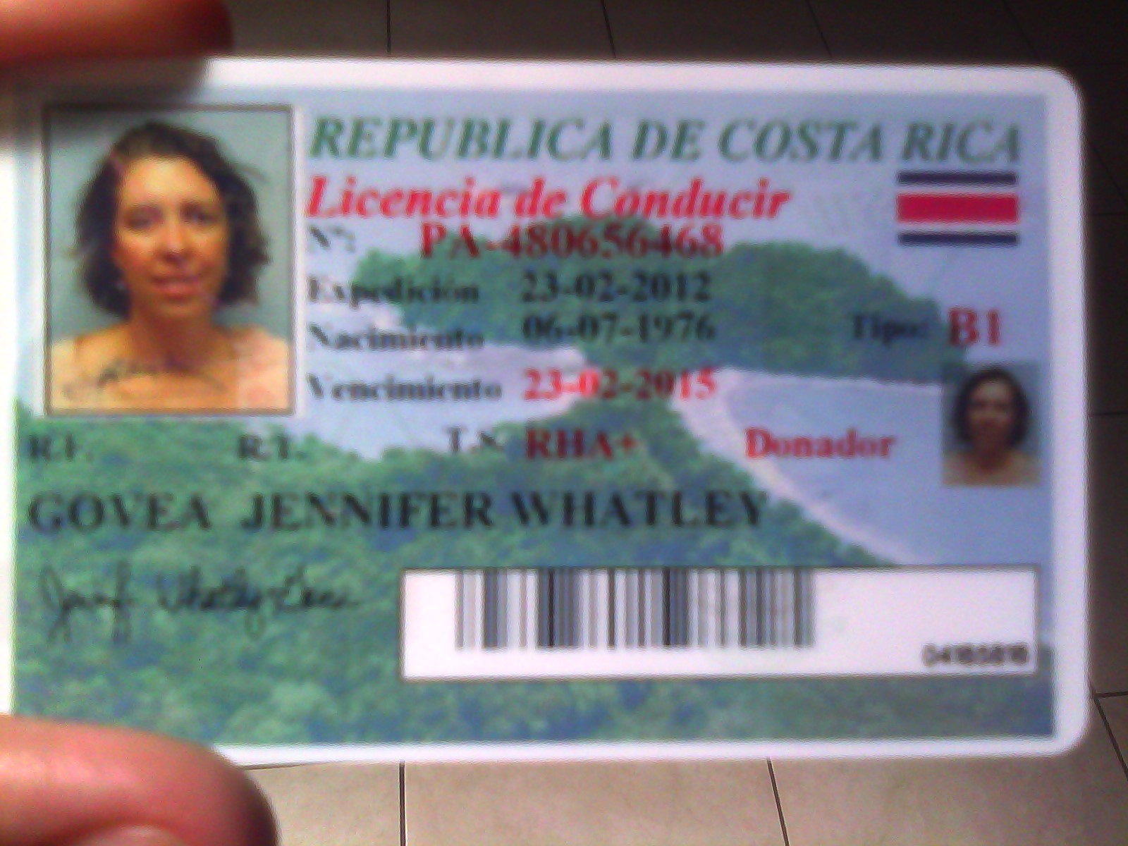 Drivers License In Costa Rica